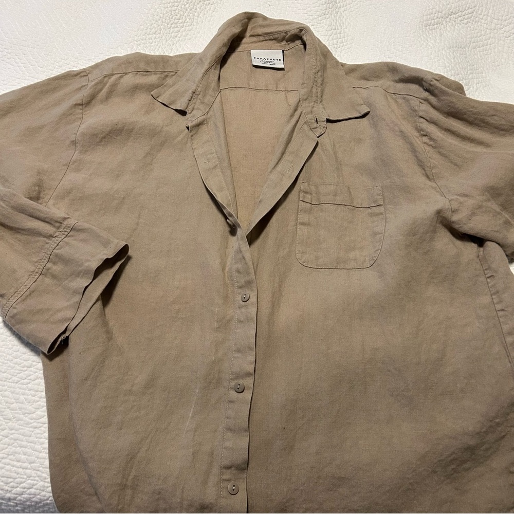 Parachute Linen Shirt and Pants Set